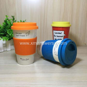 Custom heat resistant silicone holder for coffee cup